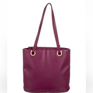 Salvatore Ferragamo Saffiano Leather Shoulder Bag